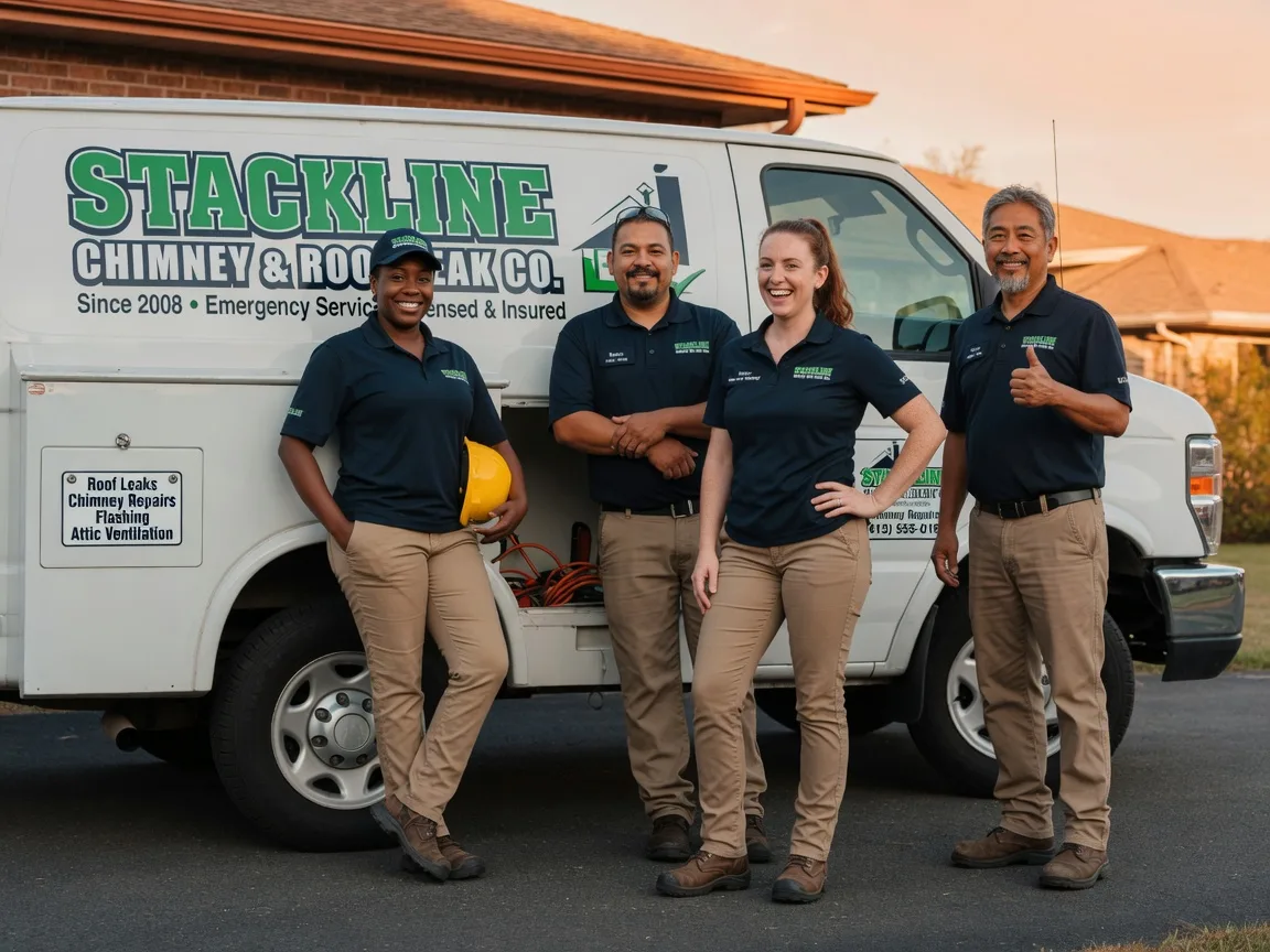 Chimney flashing repair company in Whittemore, MI